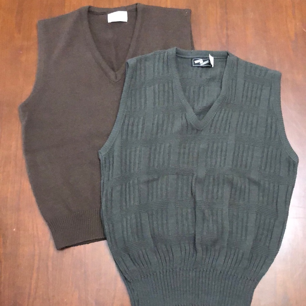 Mens vest vintage bundle